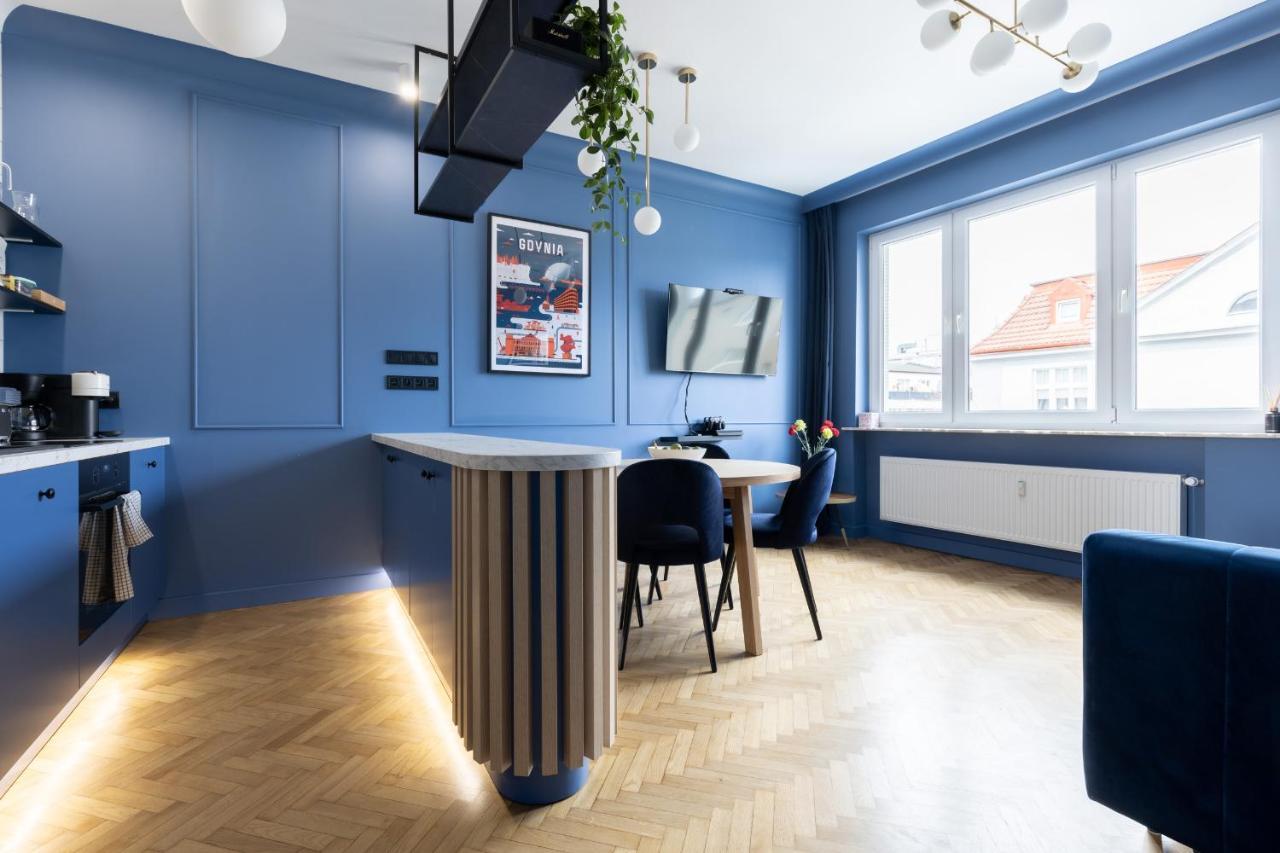Blue Door Apartment, Swietojanska, Srodmiescie Гдыня Экстерьер фото